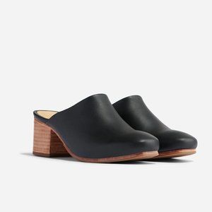 Nisolo All-Day Heeled Mule Black 8